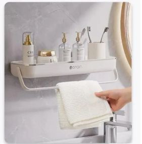 Органайзер в ванную полка+вешалка TOWEL BAR LY-840