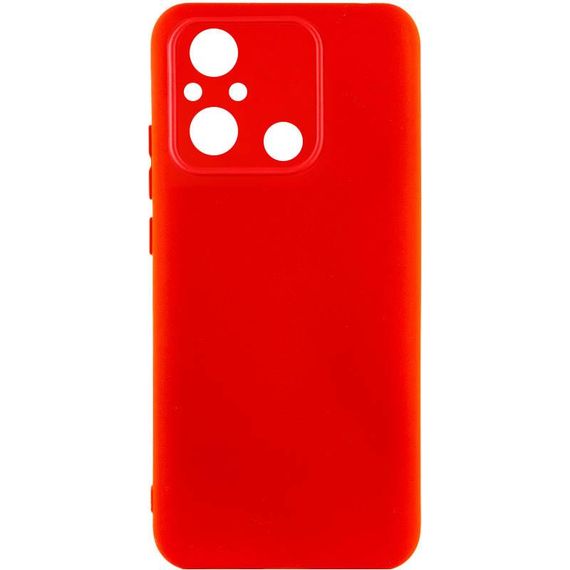 Чохол TPU GETMAN Liquid Silk Full Camera для Xiaomi Redmi 12C Червоний / Red