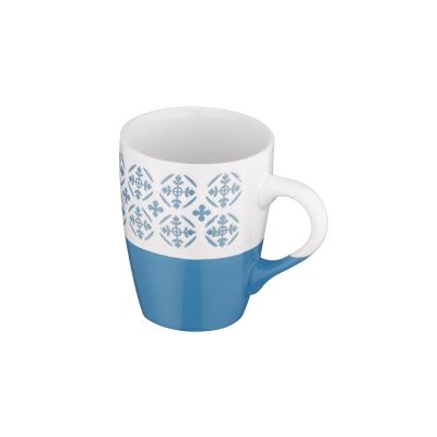 Чашка Ardesto Ornament, 320мл, кераміка, синьо-білий (AR3045BL) | Зображення 3