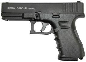 Пістолет стартовий Retay G 19C кал. 9 мм. black
