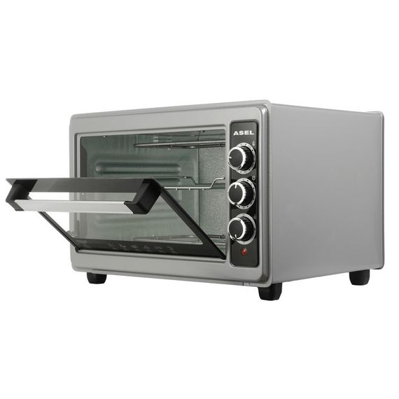 Печь запекания ASEL AF33-23 1300 Вт 33 Л, Мини печка электрическая YS-364 настольная, Електродуховки | Зображення 2