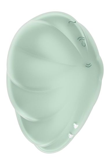 Вакуумний вібратор із дизайном у формі хмари Satisfyer Cloud Dancer м'ятний Sex Aura | Зображення 4