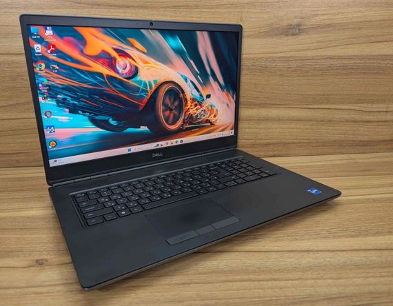 Мобільна робоча станція Dell Precision 7760 / 17.3" (3840x2160) IPS / Intel Core i7-11850H (8 (16) ядер по 2.5 - 4.8 GHz) / 128 GB DDR4 / 1000 GB SSD / nVidia RTX A5000, 16 GB GDDR6, 256-bit / WebCam / HDMI / Windows 11 б/в + Подарунок Миша / USB | Зображення 3