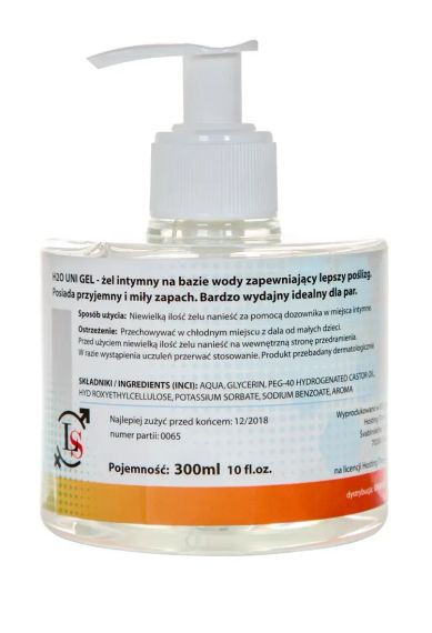 Універсальний гель-лубрикант Love Stim - H2O UNI GEL, 300 ml sexstyle | Зображення 1