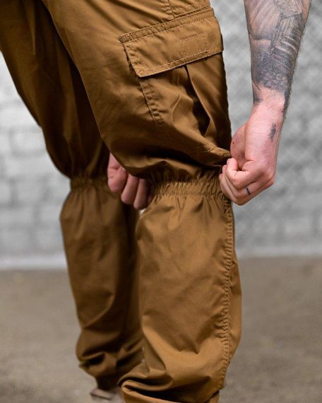 Літні тактичні штани джогери карго койот ДЛ7167 | Зображення 5