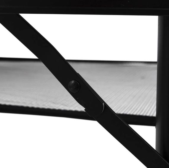 Стіл Bo-Camp Northgate Oval 150x80 cm Black/Grey (1404188) | Зображення 2