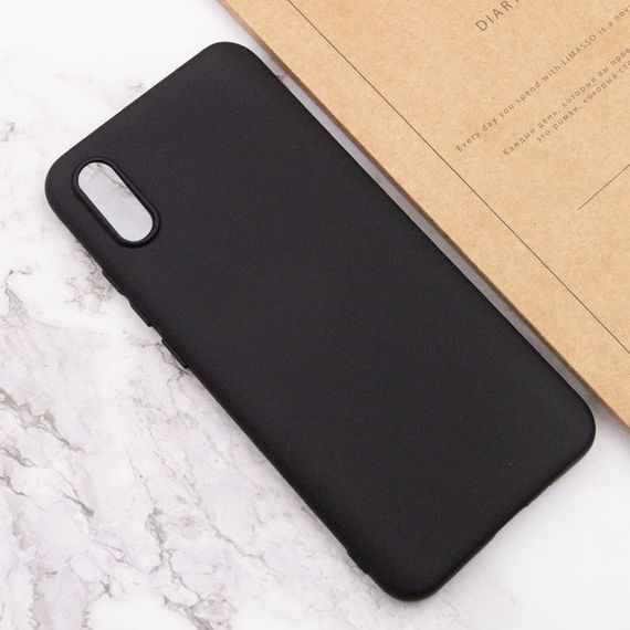 Чохол Silicone Cover Lakshmi (AA) для Xiaomi Redmi 9A Чорний / Black | Зображення 2