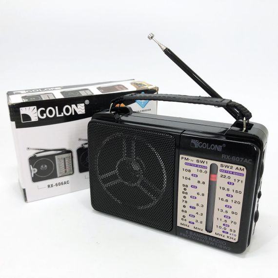 Радиоприемник для сельской местности GOLON, Мощный портативный многочастотный радиоприемник PF-31 | Зображення 5