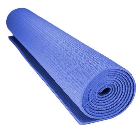 Килимок для йоги та фітнесу Power System PS-4014 PVC Fitness-Yoga Mat Blue (173x61x0.6) (PS-4014_Blue) | Зображення 9
