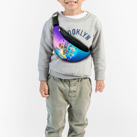 Набір дитячий Щенячий патруль рюкзак 36х27см сумка-бананка, кружка з принтом для хлопчика (01625) | Зображення 2