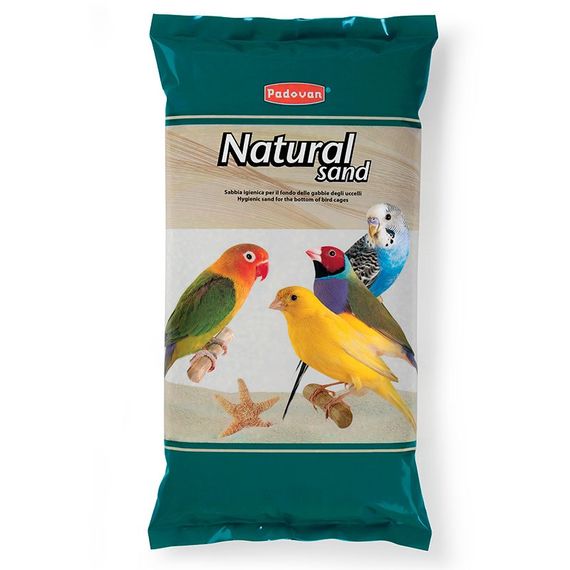 Наповнювач для птахів Padovan Natural Sand кварцовий 5 кг