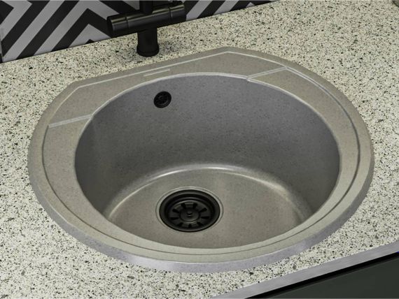 Кухонна мійка TULUZA gray Miraggio