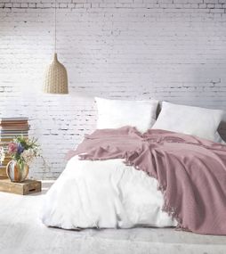 Покривало Saheser Mona 220 х 240 см.  Pembe