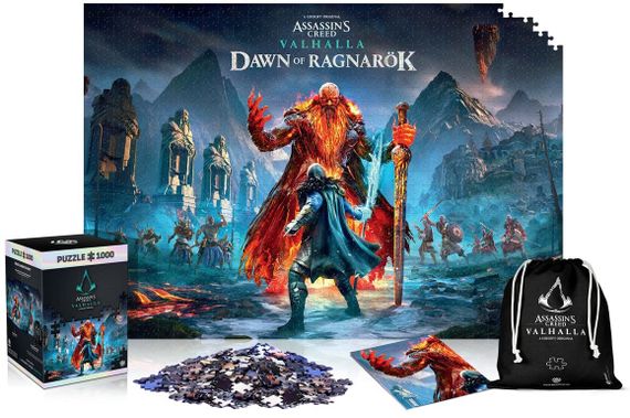 Пазл GoodLoot Assassin's Creed Valhalla: Dawn of Ragnarok Puzzles 1000 ел. (5908305238454) | Зображення 4