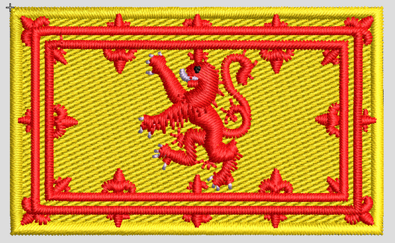 Шеврон Прапорець Шотландії