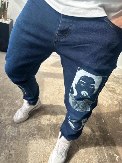 Джинси темно-сині дтф | 73-1/244 | Зображення 2