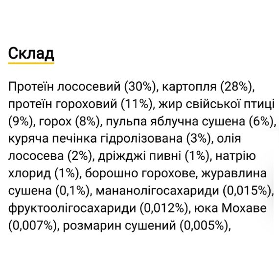 CHOUPI сухий корм для стерилізованих котів усіх порід 3,2 кг, Лосось | Зображення 1