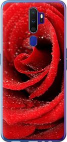 Чехол на Oppo A5 2020 Красная роза "529u-1888-17620"