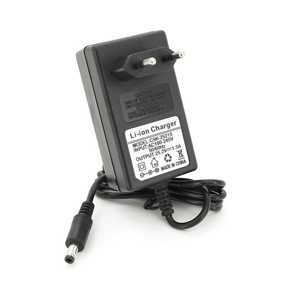 Зарядка для АКБ Li-ion 25.2V,6S,1.5A,шт. 5.5x2.5,индикация | Зображення 2
