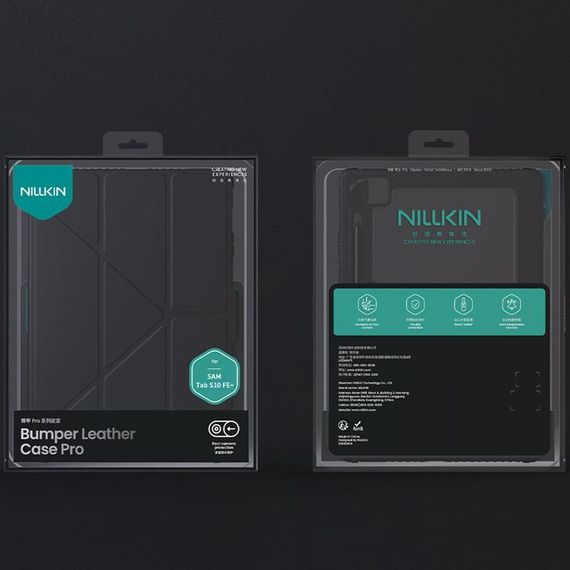 Чохол-книжка Nillkin Bumper Pro Multi-angle для Samsung Galaxy Tab S10 FE+ (13.1") Black | Зображення 5