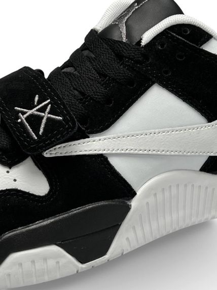 Кросівки Air Jordan x Travis Scott “Cut The Check” Black White , В'єтнам A1399 42 26.5 | Зображення 7