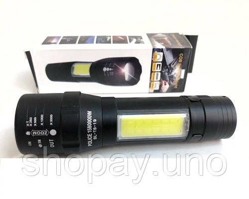 Тактический фонарик BL 19 T6 Usb Micro | Зображення 3