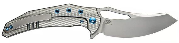 Ніж WE Knife Epaulette M390 Diamond Patterned Ti | Зображення 1