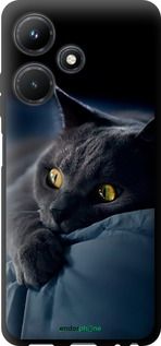 Чохол на Infinix Hot 30i Димчастий кіт "825b-3045-2448"