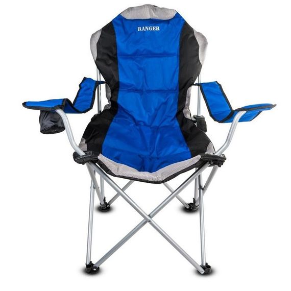 Кресло-шезлонг складное для пикника и рыбалки Ranger (Рейнджер) FC 750-052 Blue (RA 2233)
