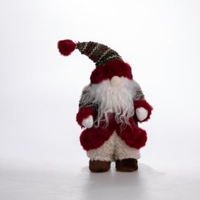 Новорічна фігурка Скандинавський Санта 15×14×38 (см) Червоний CR-4-9