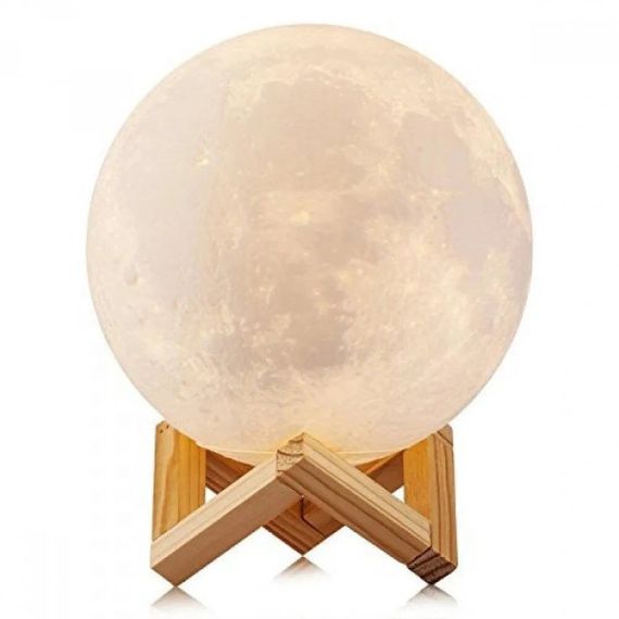 Ночник 3д светильник Moon Lamp 18 см, Ночники 3d lamp, Проекционный 3d XK-484 светильник ночник | Зображення 6