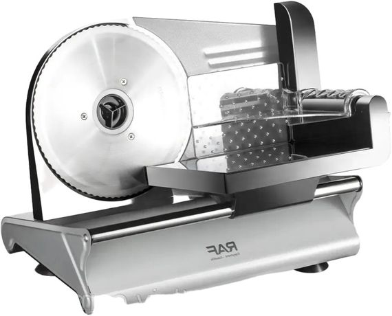Електричний слайсер для нарізки м'яса та овочів XPRO RAF R8800 (234576959_2308)