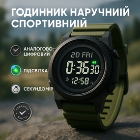 Водонепроникний годинник 50 м SKMEI 2357AG, Водонепроникний годинник з гарантією Протиударний NY-68