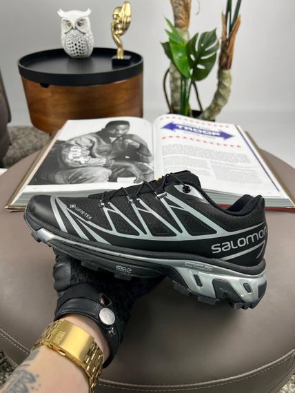 Чоловічі кросівки Salomon XT-6 ADV GTX Black Silver весна / літо / осінь А3837 43 27.5 см | Зображення 4