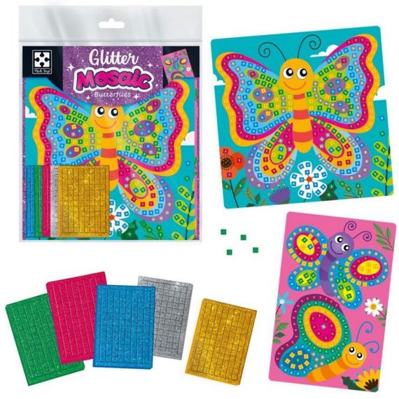 Набор для творчества со сверкающей мозаикой "Бабочки" VT4511-15 | Зображення 2