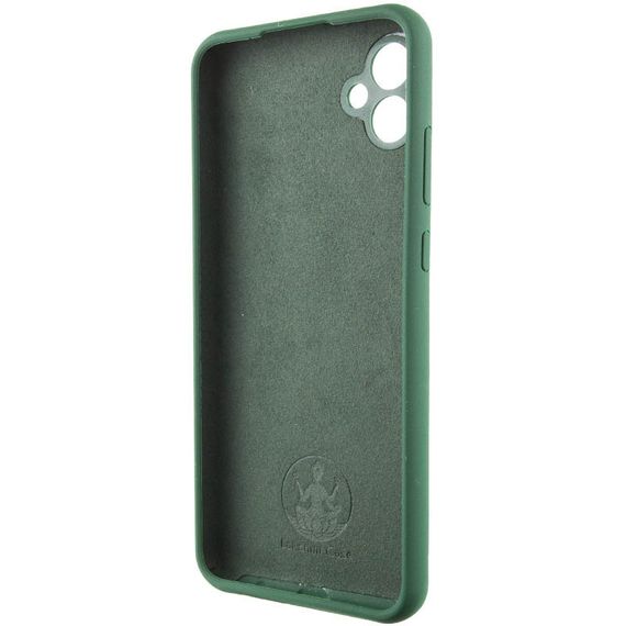Чохол Silicone Cover Lakshmi Full Camera (AAA) для Samsung Galaxy A05 Зелений / Cyprus Green | Зображення 3