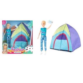 Игровой набор Мальчик в походе ST 5612-5  Голубой