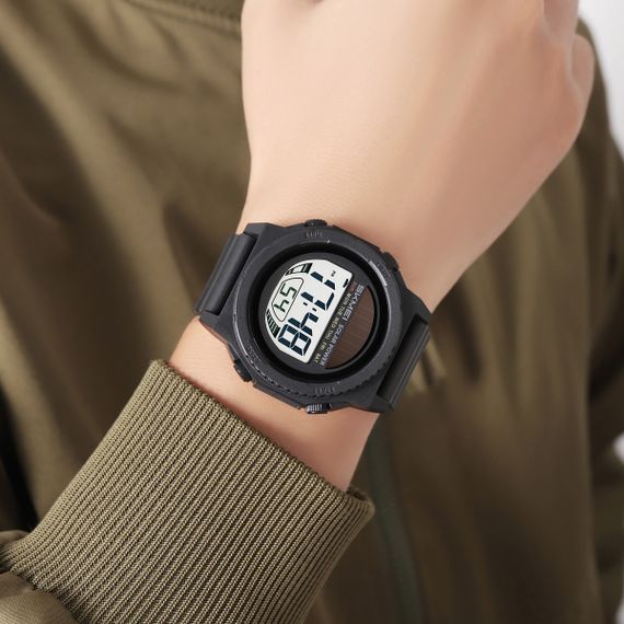 Спортивний чоловічий годинник Skmei 2358BKWT Black-White | Зображення 3