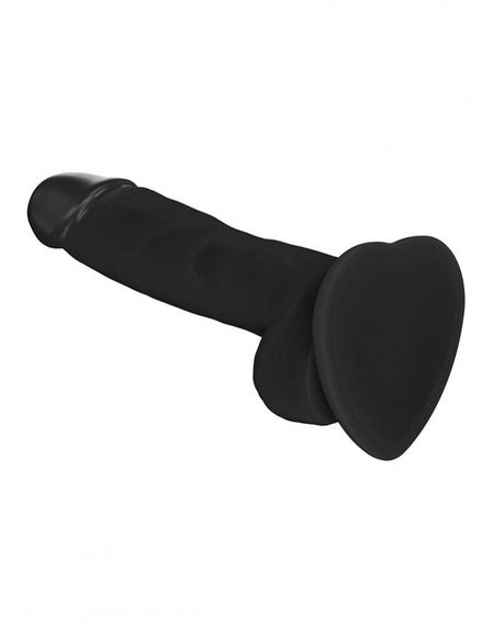 Реалистичный фаллоимитатор Strap-On-Me SOFT REALISTIC DILDO Black - Size S Sex Aura | Зображення 2