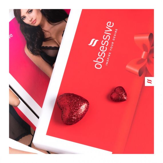 Комплект 3 предмети - ліф, стрінги та пояс для панчох Selinne 3-pcs set, чорний, XS/S | Зображення 7