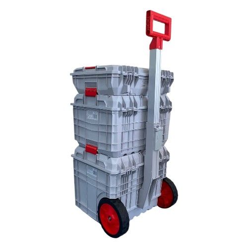 Набір ящиків для інструментів на колесах, 18", C Block SET, KXC-KS2, Kistenberg | Зображення 2