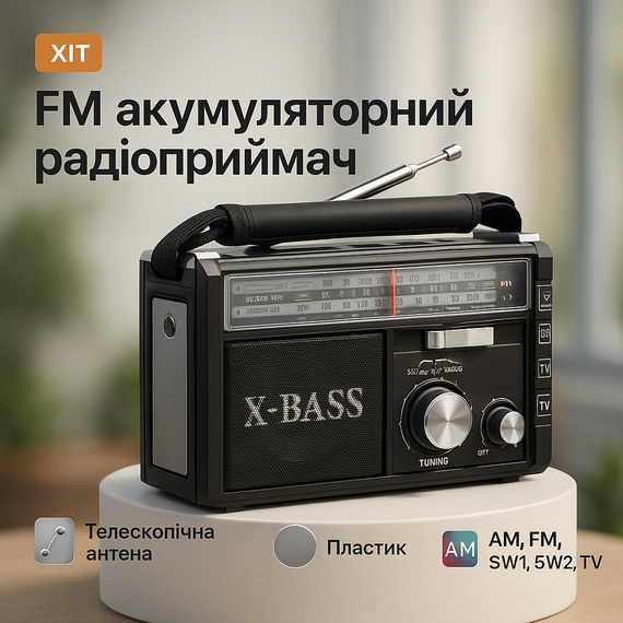 Радіоприймачі fm діапазону, Радіоприймач з гарною якістю прийому, Радіоприймач зручний YZ-66