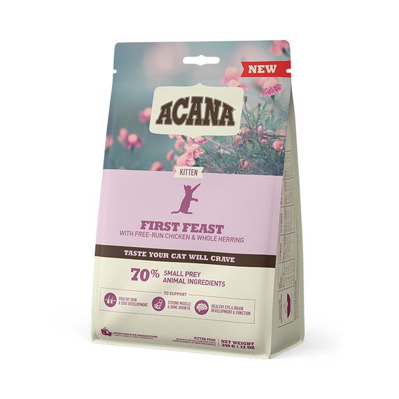 Корм Acana First Feast Kitten сухой для котят 0.34 кг