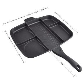 Сковорода для приготування UNIQUE, Сковорода для любителів готувати без рослинної олії FU-18