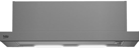 Витяжка Beko телескопічна, 60см, 483м3ч, нержавіюча сталь (HNT61310X)