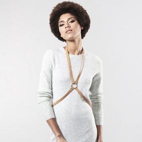 Портупея " 8 " MAZE by, Bijoux Indiscrets коричнева Sex Aura