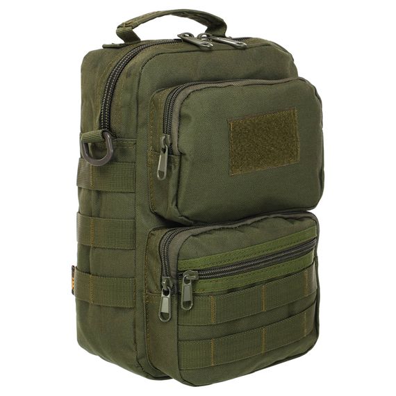 Сумка тактична багатоцільова SILVER KNIGHT TY-9060 (29х19х8см) 4л Олива | Зображення 1