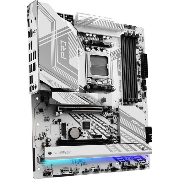 ASRock X870 PRO RS (AM5/X870, 4*DDR5, 2xPCIex16, HDMI/USB4, 4xSATA, 3xM.2, 2.5GLan, ATX)