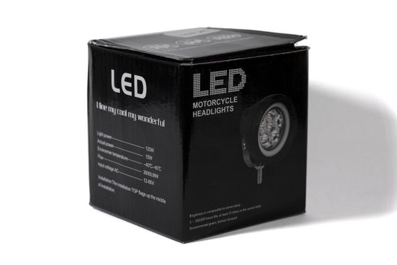 Светодиодная фара AllLight JR-12W 12W 4chip EPISTAR spot  9-30V | Зображення 3