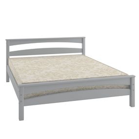 Двуспальная кровать iSmart Чикаго Сити Светло-серый (RAL 7040) 160х190 см (DDMBG-1539)